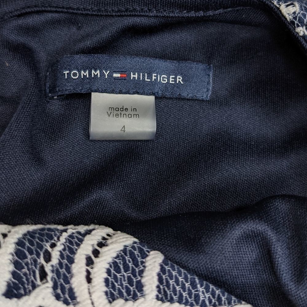 Tommy Hilfiger Lace Shift Dress - Picture 8 of 9